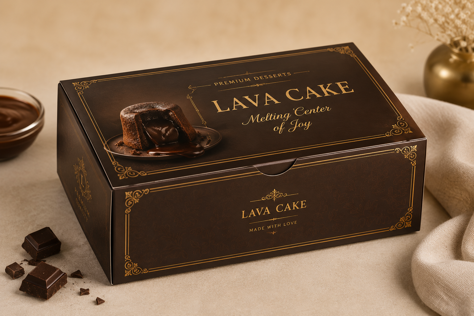 Lava Cake Box