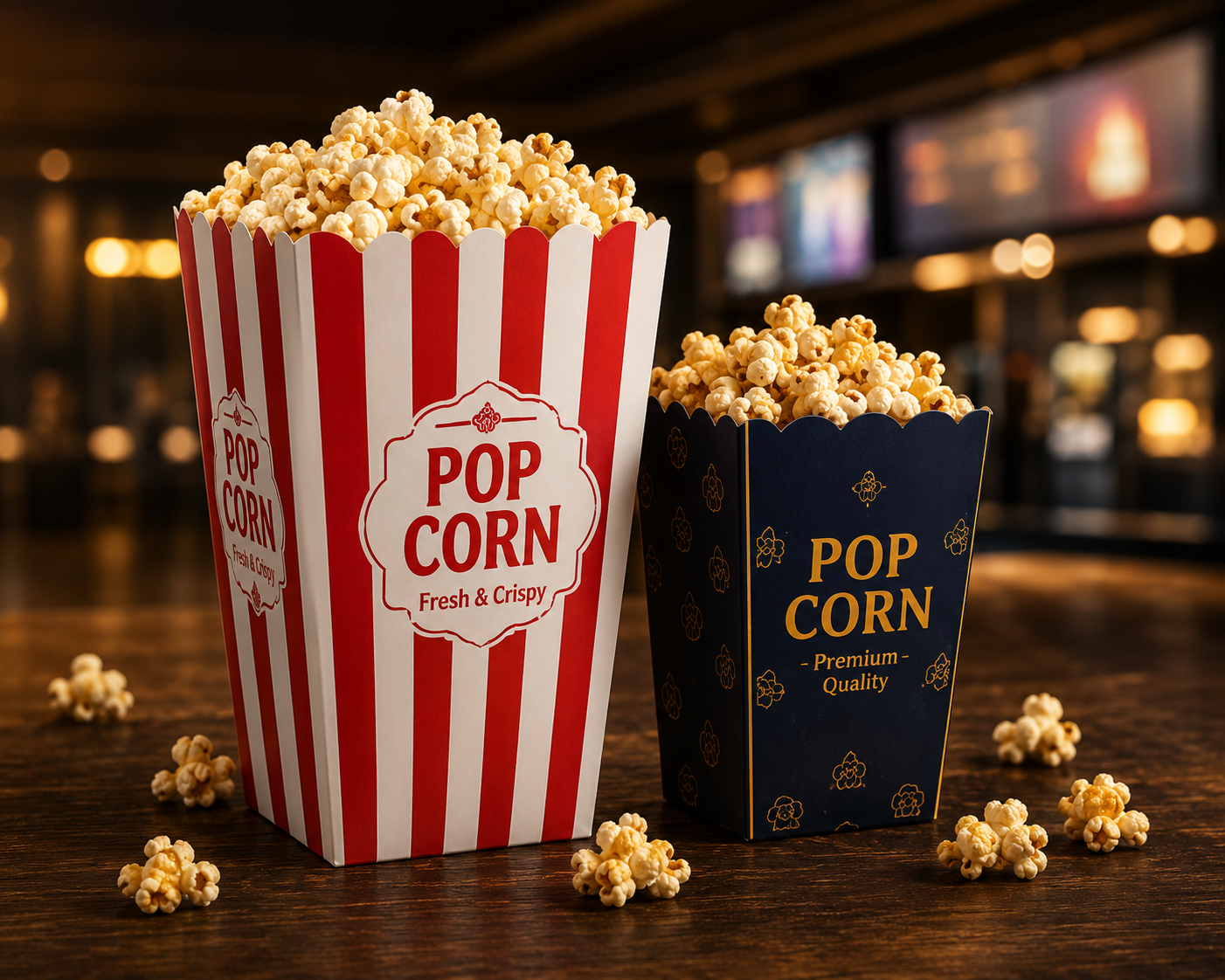 Popcorn Cones