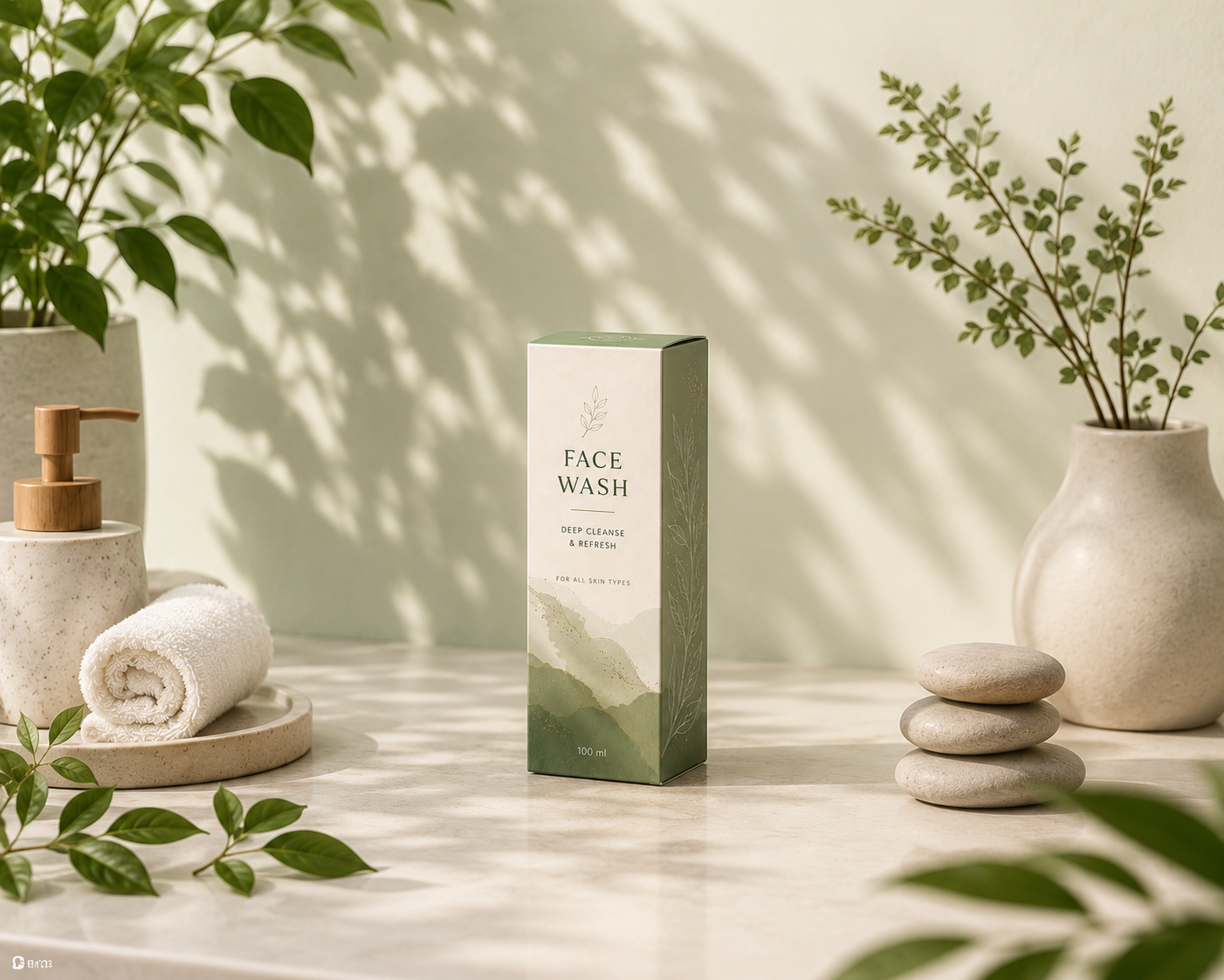 Face Wash Box