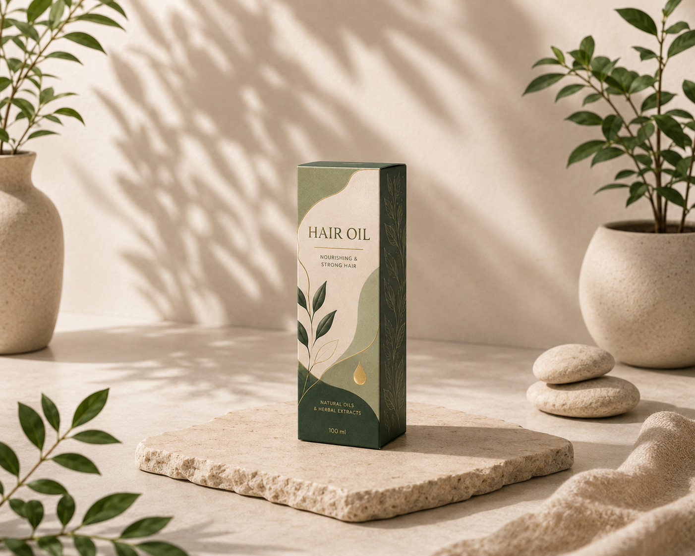 Hair Oil Packaging