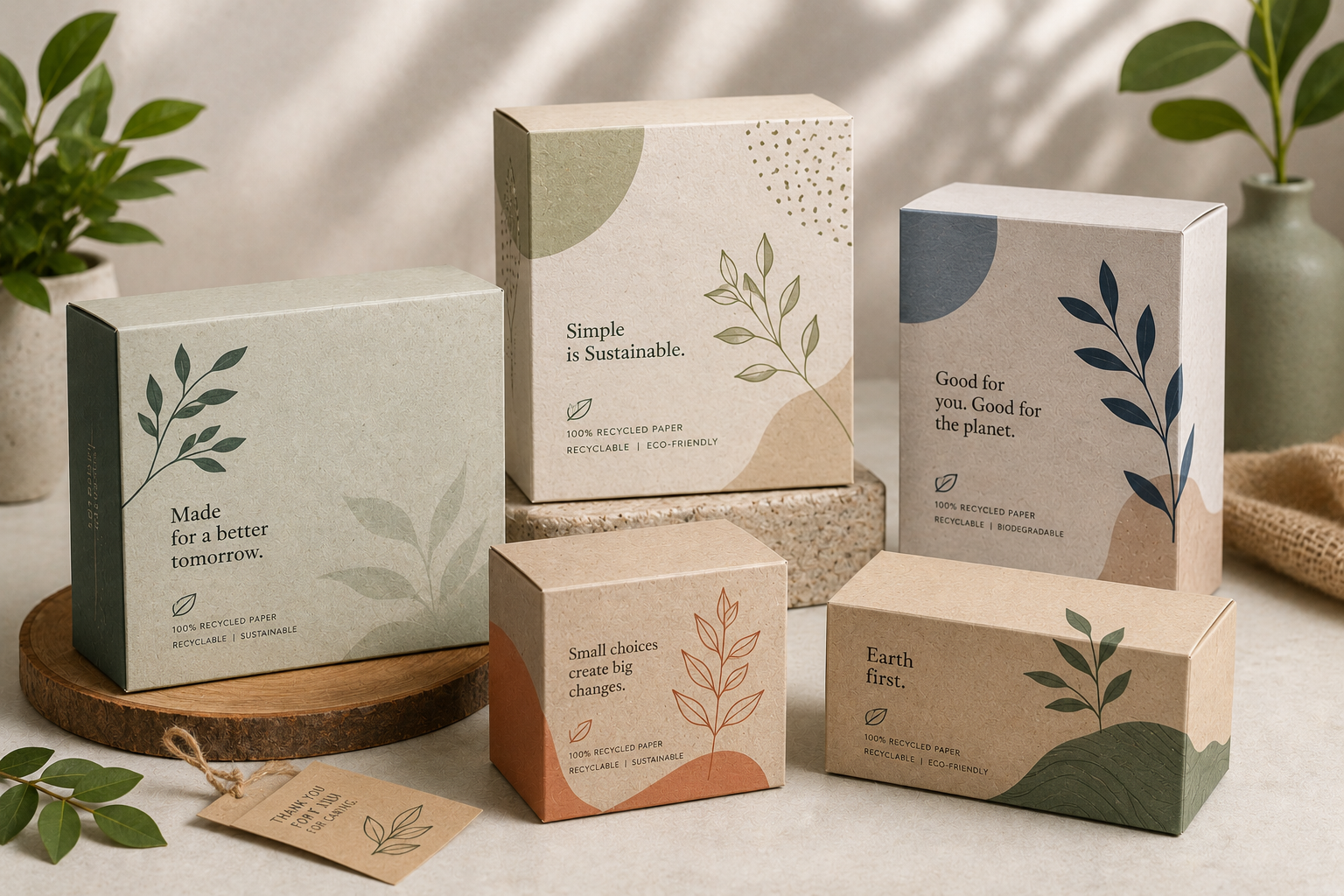 Recycled Paper Boxes