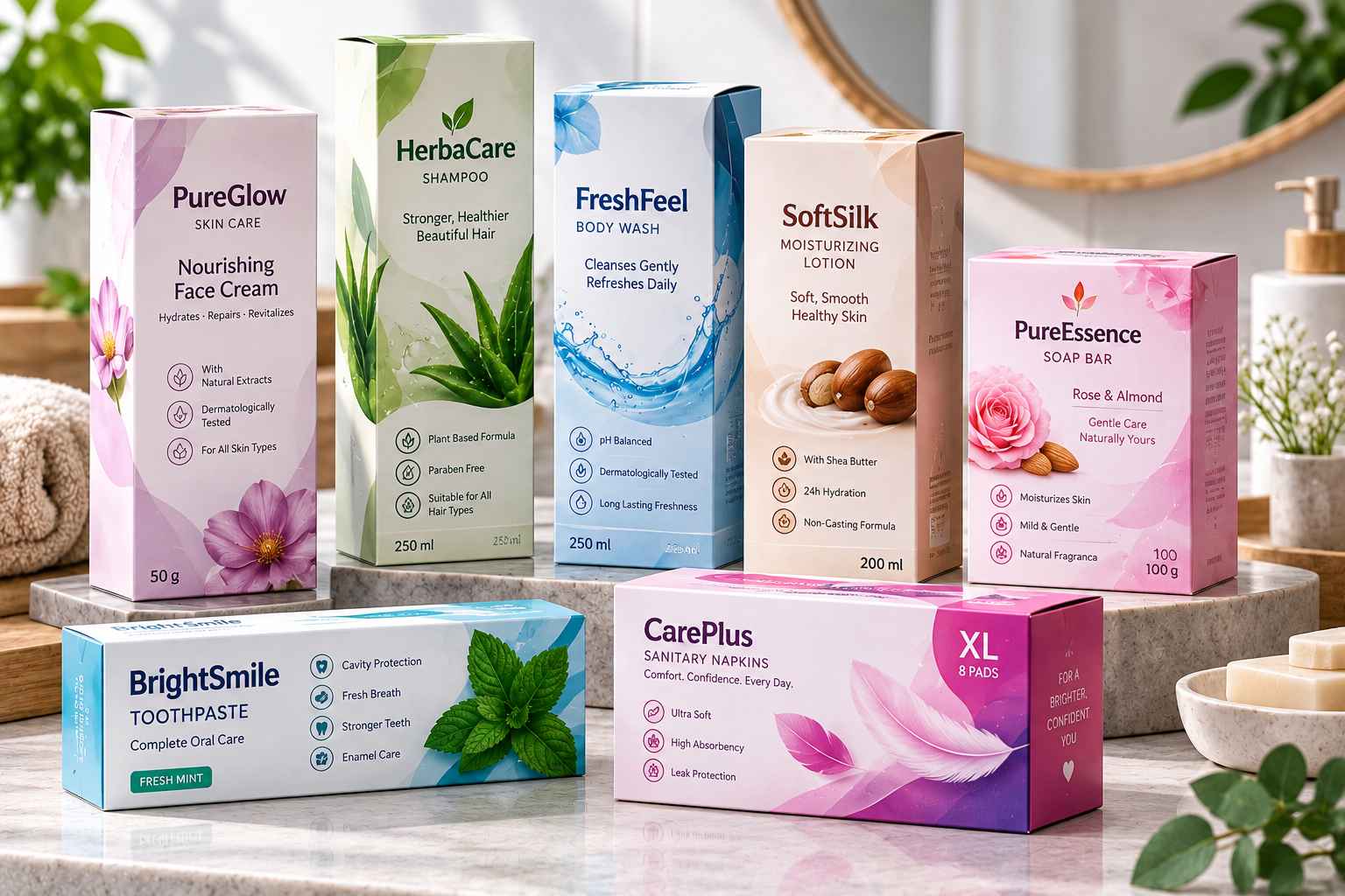 Personal Care Boxes