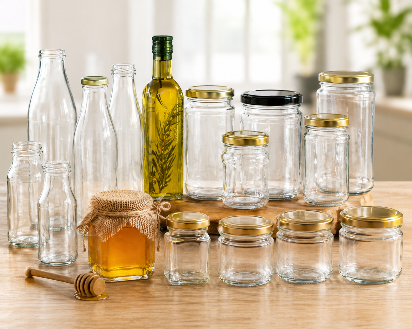 Premium Glass Containers