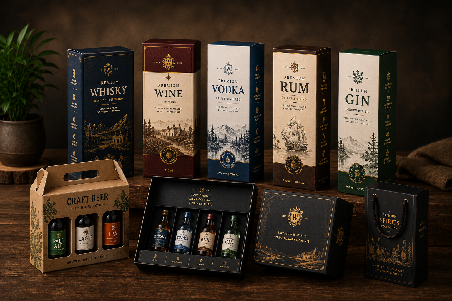 Liquor & Spirits Packaging