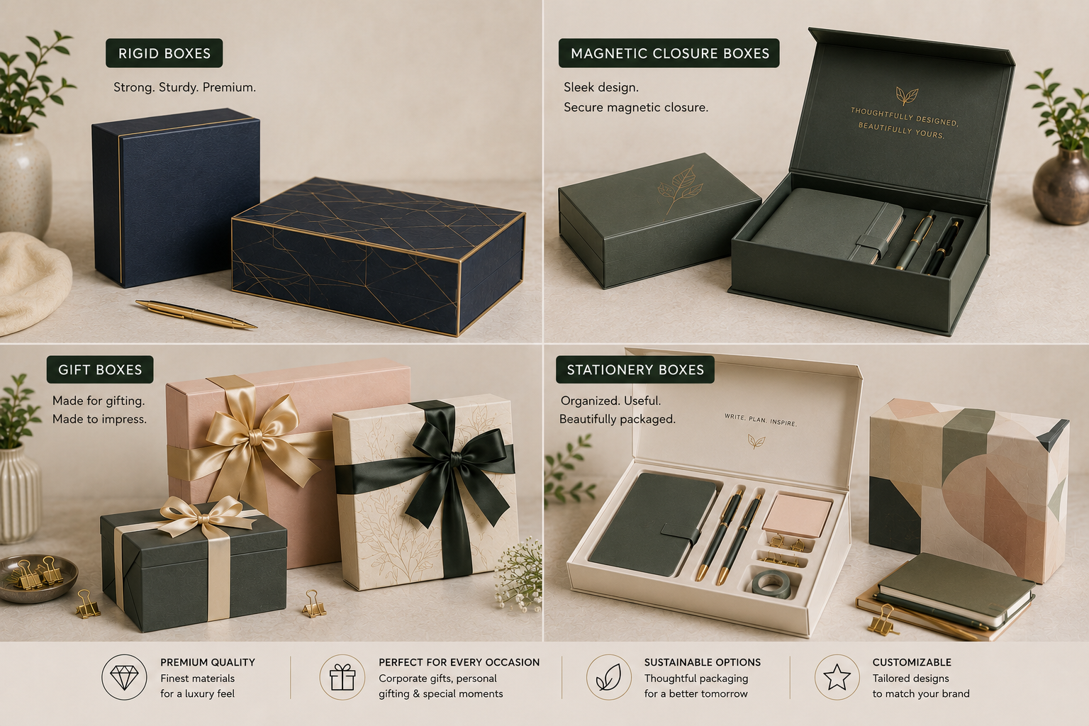 Stationery & Gift Boxes